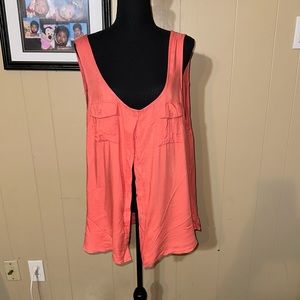 BNWT Torrid Sleeveless Button Shirt, Size 2X